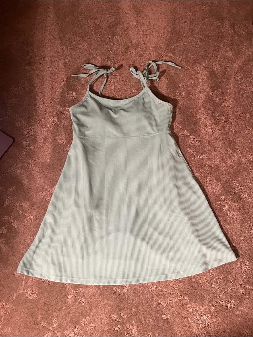 Beach Riot Mint Green Ribbed Sports Dress